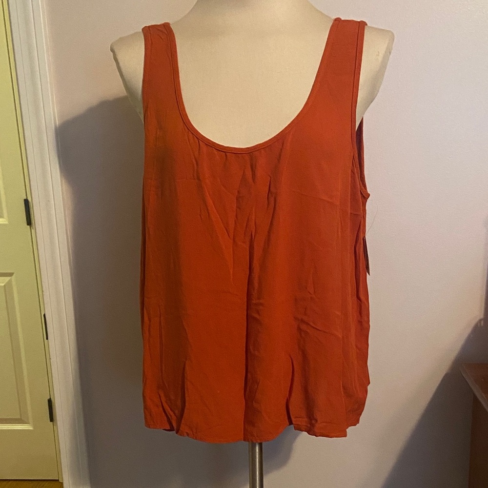 NWT Old Navy Women's Orange Tank Top XL